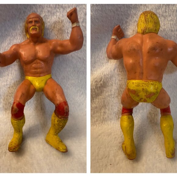 Vintage 1980’s Lot of 8 WWF Wrestling LJN Titan Sports Action Figures - Picture 8 of 11